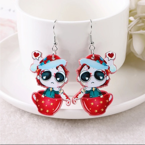 Aeliks Jewelry - Michael Myers in mug earrings